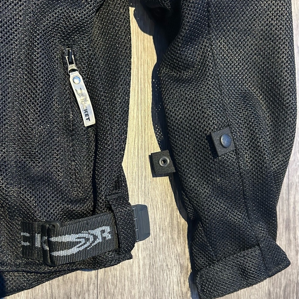 NWOT Men’s Joe Rocket Mesh Motorcycle Black Jacket S - Picture 4 of 6